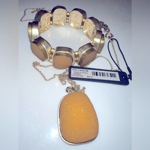 New Ann Taylor necklace & bracelet
